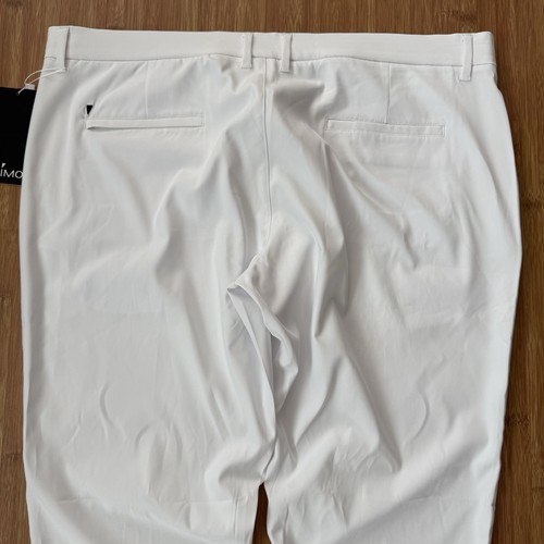 NWT Primo Golf Jogger Pants Men 42x30 Regular White Performance Stretch - Picture 12 of 15