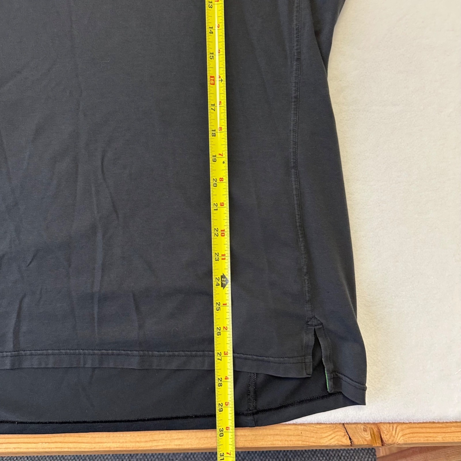 Arcteryx Mens Captive Polo Short Sleeve Shirt Size Large Black Active Golf thumbnail 8