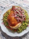 Peru Ceramic Gallery Plate Decoration Art 9” Vtg Arroz Con Pollo Peruvian Plate  — photo 3