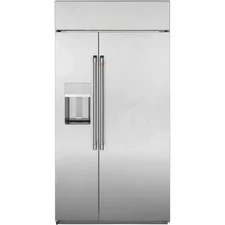 Cafe CSB48YP2NS1 48 Inch Counter Depth Built-In Side by Side Smart Refrigerator