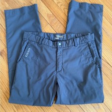 Nike Golf Tour Performance Dri Fit Mens Pants Size 34x30 l Gray Flat Front