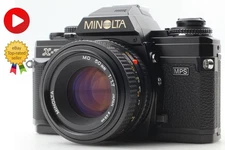 [MINT] Minolta X-700 Black 35mm SLR Film Camera MD 50mm F/1.7 Lens From JAPAN