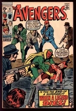 AVENGERS #81 6.5 // RED WOLF & LOBO APPEARANCE MARVEL COMICS 1970