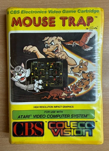 ATARI 2600 - H.E.S. HES - MOUSE TRAP CLAMSHELL CASE  ** FREE POST AUS **