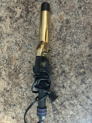 Hot Tools Pro Signature Series Gold 1-1/4'' Curling Iron Wand (HTIR1576)