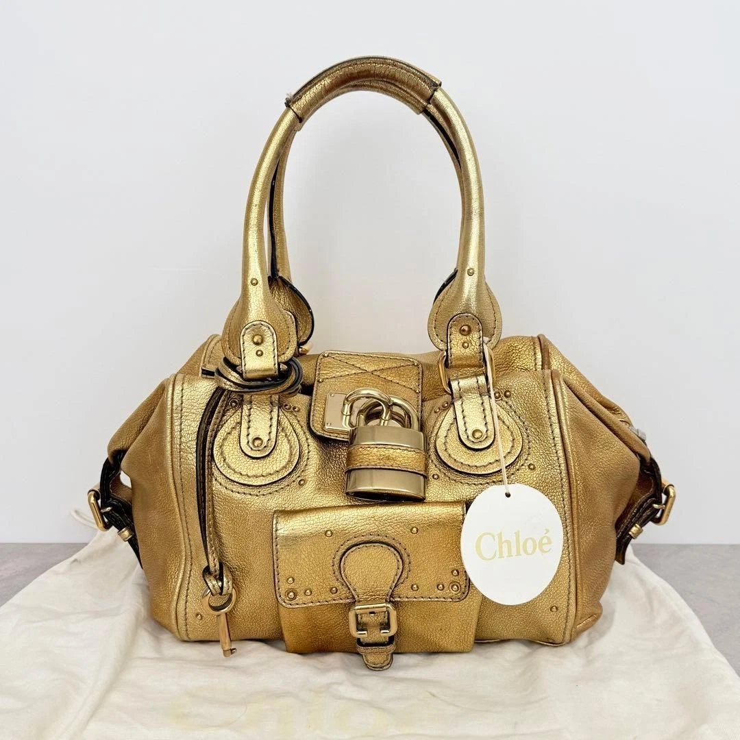 Chloé Gold Metal Bags & Handbags for Women for sale | eBay