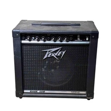 Peavey RAGE 158 Black 15-Watt Solid-State Guitar Combo Amplifier 1646