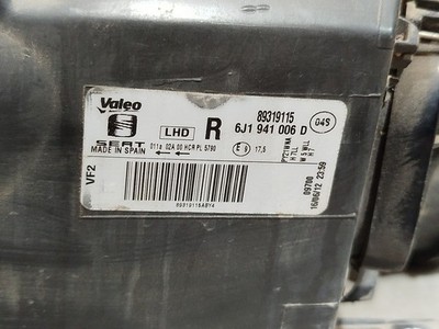 6J1941006D scheinwerfer rechts SEAT IBIZA 6J5 COPA 2010 475611
