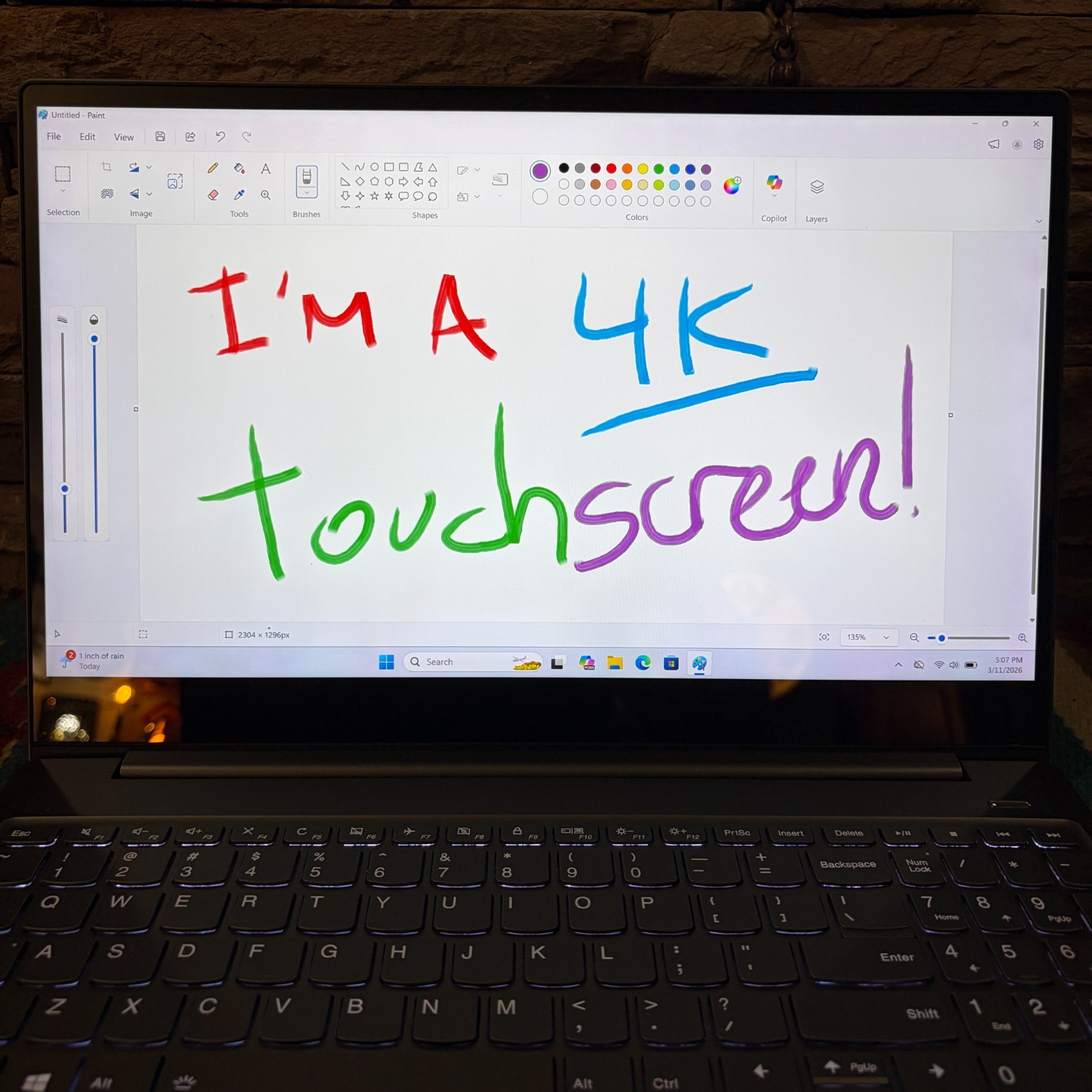 Lenovo IdeaPad 720S TOUCH 15-IKB, 15.6-Inch Laptop, with Intel Core i7 7th Gen., 512 GB SSD (Solid State Drive), Windows 11 Pro