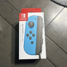 Genuine Nintendo Joy-Con (L) Left Side Neon Blue - BRAND NEW SEALED OFFICIAL!