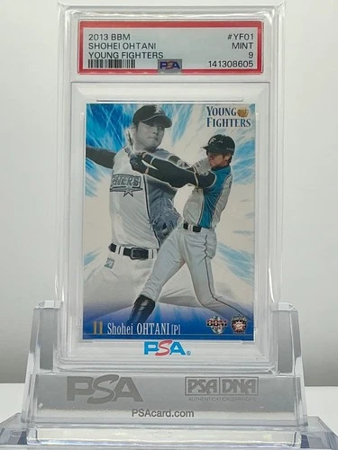 SHOHEI OHTANI 2013BBM N-H.YOUNG FIGHTERS #YF01 PSA9! MINT! ROOKIE CARD!LOWPOP!