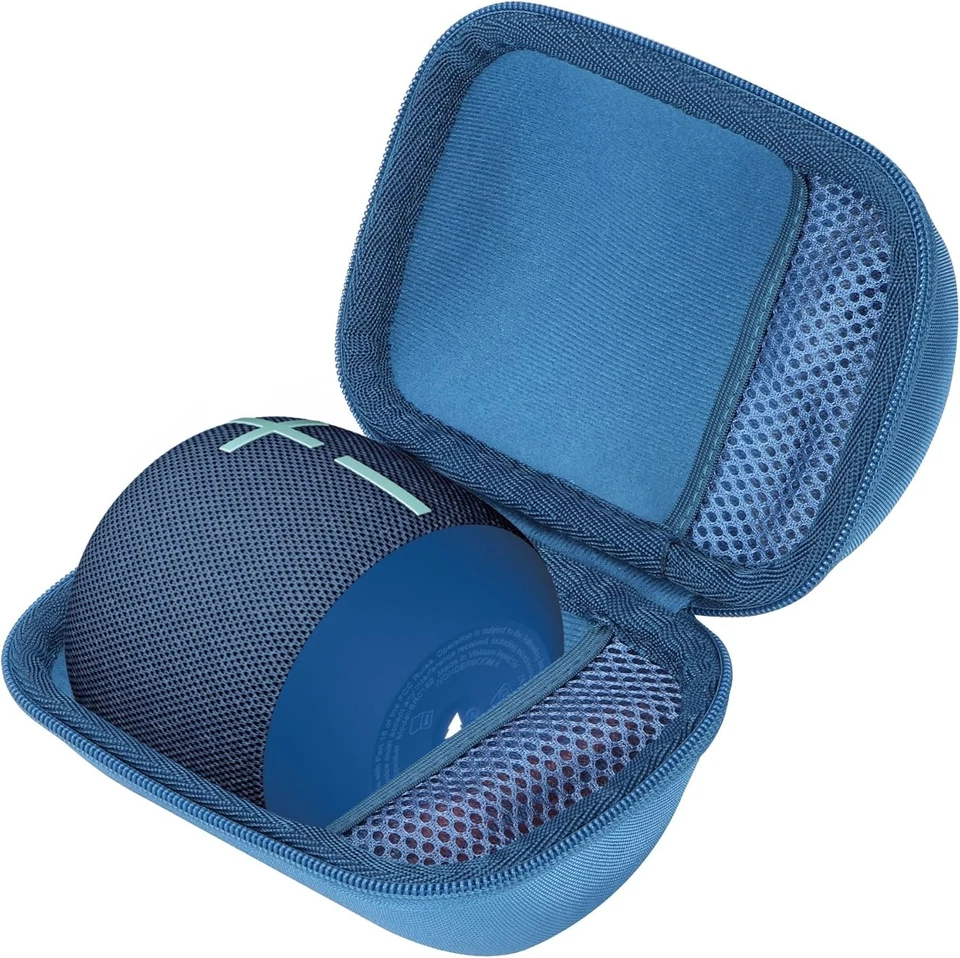 Elegante Estuche Rígido Azul para Altavoz Impermeable Ultimate Ears UE WONDERBOOM 4 3 2 Foto 4 de 4