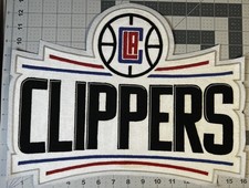 LA Clippers Sew-On Patch - HUGE 12"x16" 