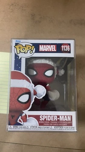 Funko Pop! Marvel Spider-Man Beyond Amazing Christmas #1136