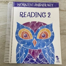 BJU Press Reading 2 Student Worktext ANSWER KEY (3rd Edition) 