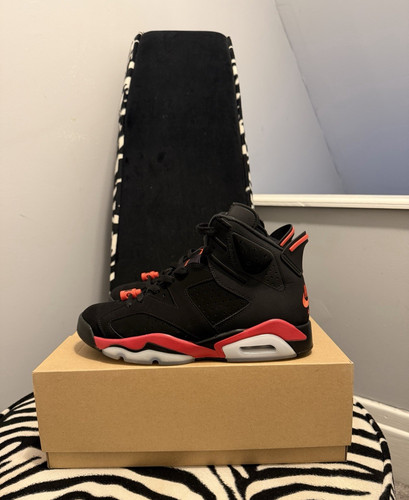 Nike Jordan Retro 6 Infared Salesman Mens Sz 9.5 Used/Clean Condition fast ship