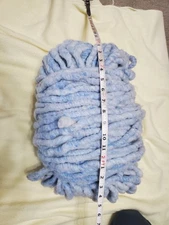 Loopy Mango Big Loop Yarn. 100% Merino Wool Made In The USA. BLUE VARIEGATED NEW