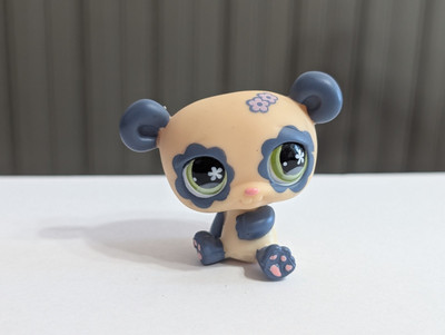 Authentic LPS #658 Panda Bear Pets-on-the-go Littlest Pet Shop Hasbro