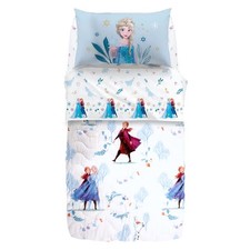 Copriletto trapuntato UNA PIAZZA CALEFFI Disney FROZEN Elsa&Anna N° 89