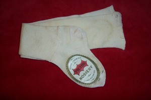 Vintage 1940's Infantt/small child's Victor Hosiery sold at Hayden's in PA