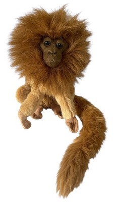 Hansa 12  Tamarin Golden Lion Realistic Monkey Stuffed Animal 2000 Thomas Boland