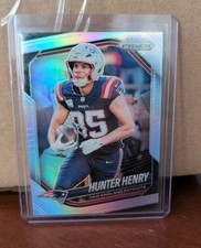 2025 Panini Prizm HUNTER HENRY Silver Prizm New England Patriots #33