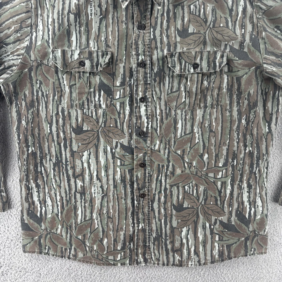 Camisa De Colección Paredes Para Hombres XL Alta Realtree Camuflaje Hecha en EE. UU. Caza Abotonada Foto 4 de 4