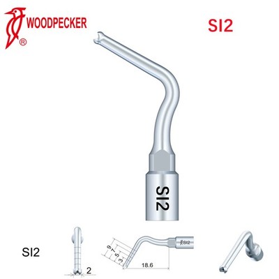 Woodpecker Dental Perio Bone Surgery Tips SI2 for Surgic Smart  & Satelec Perio