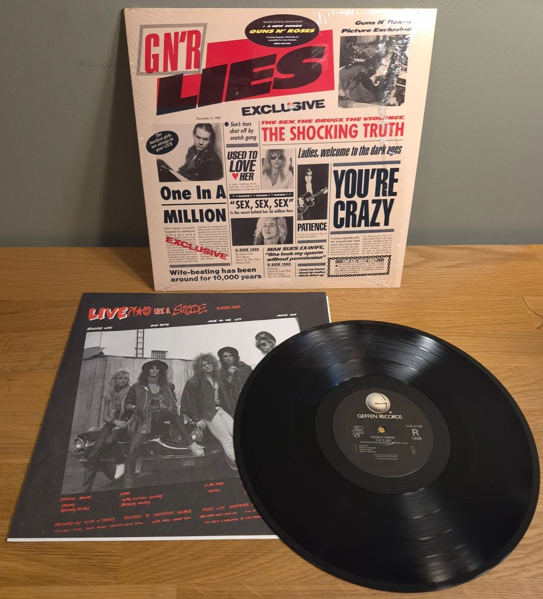 Guns N 'Roses First Pressing Vinyl Records for sale - eBay