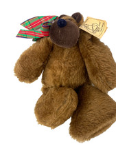 Vintage Teddy Boodle Bear From Snickelldoodles by Sheri Nickell Bear Plush 12"