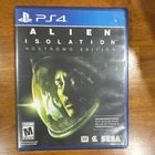 SEGA Alien: Isolation Nostromo Edition PS4 Survival Horror Action M NTSC 2014
