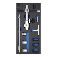 BGS Druckluft-Ventilfederspanner-Satz 15 Teilig
