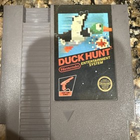 Vintage Game-Duck Hunt [5 Screw] (Nintendo NES, 1985) &iexcl;PROBADO! CON MANUAL