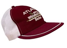 VTG Atlanta NASCAR Trucker Hat Ball Cap Winston Cup Series SnapBack Adver-tags