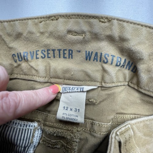 Duluth Curvesetter Hose 12 x 31 (30) braun Cargo Workwear Flex Utility - Bild 3 von 8