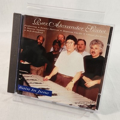 Ray Alexander Sextet Rain In June (CD 1992) Bop Swing Vibraphone Jazz Disc NM