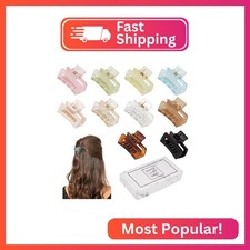 Small Tiny Claw Hair Clips for Women Girls for Thin/Medium Thick Hair, 1.5 Inch