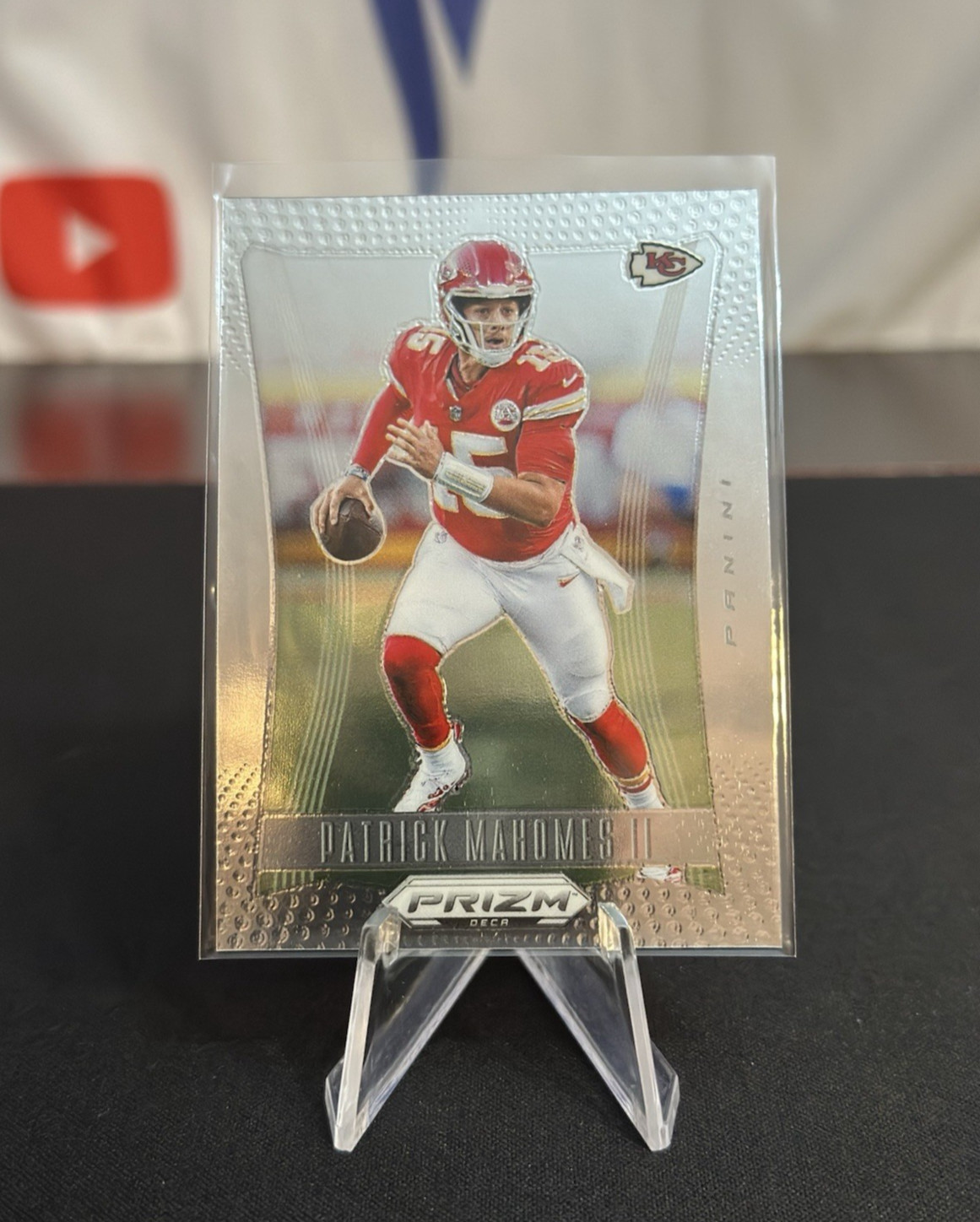 Patrick Mahomes II 2024 Panini Prizm DECA Football Card #153 Chiefs