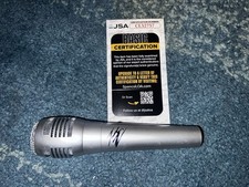 Jordan Davis Signed Microphone Country Music Superstar Legend JSA Auth