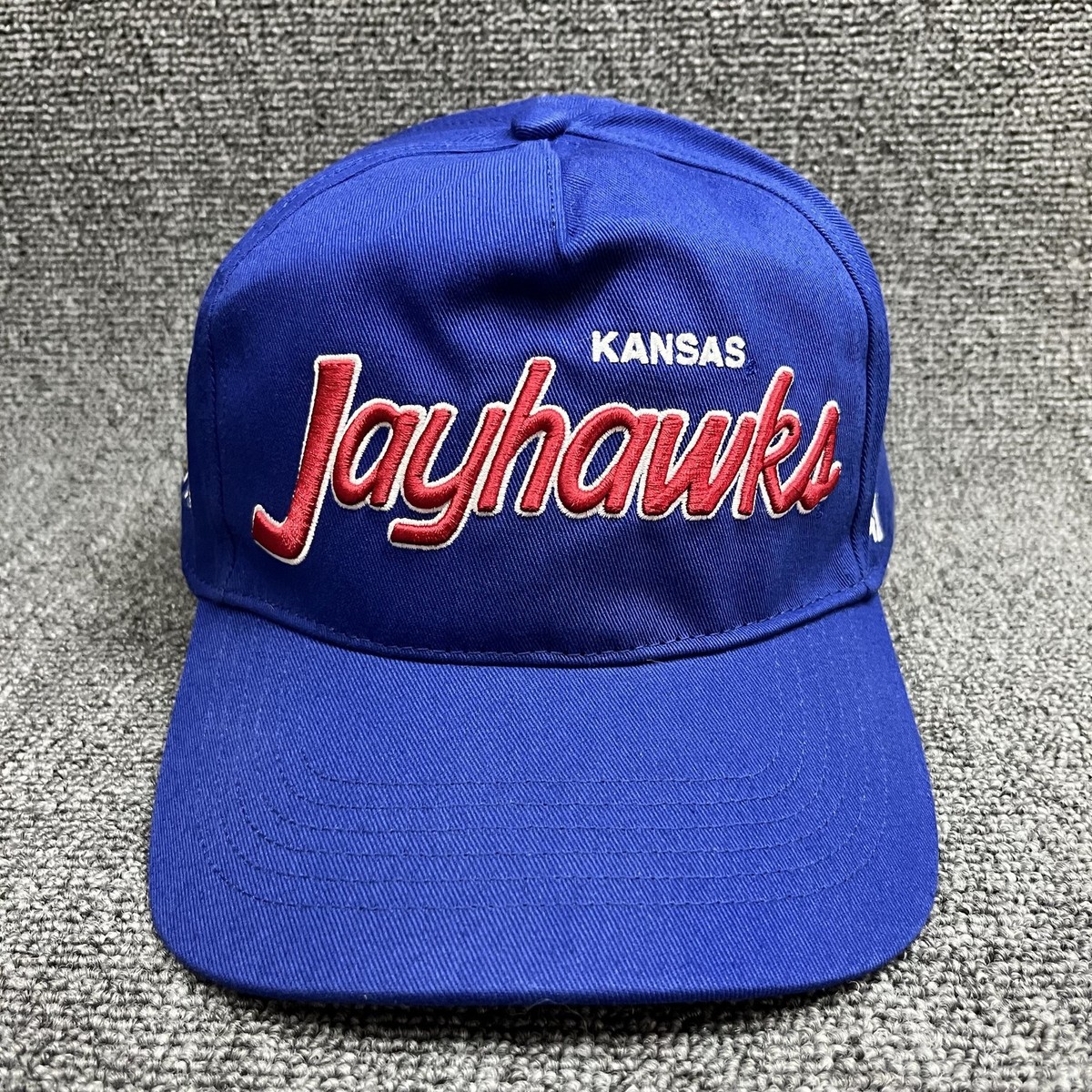'47 Brand Kansas Jayhawks Snapback Hat 5-Panel Adjustable Cap Blue