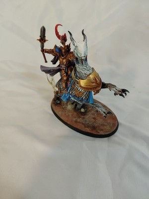 Warhammer Age Of Sigmar Lord Arcanum On Gryph Charger gebaut bemalt Miniatur 