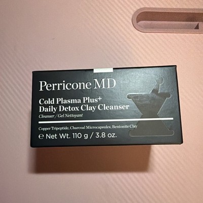 Perricone MD Cold Plasma Plus+ Daily Detox Clay Cleanser 3.8oz - NEW SEALED!