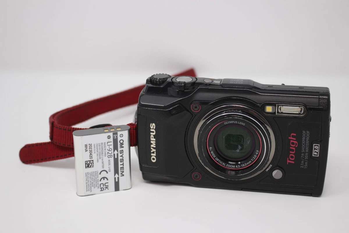 OLYMPUSオリンパス Tough TG-5 4K ブラック　⭐︎美品⭐︎ Olympus Tough TG-5 Digital camera compact 12.0 MP 4K / 30 fps - 4x