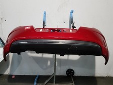 CITROEN C4 MK2 2015 RED REAR BUMPER 5 DOOR HATCHBACK 1613360480