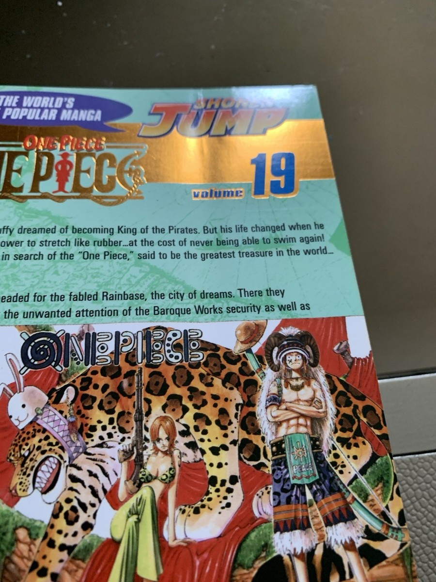 One Piece Vol 19 Gold Foil Cover 1st First Printing Edition Manga