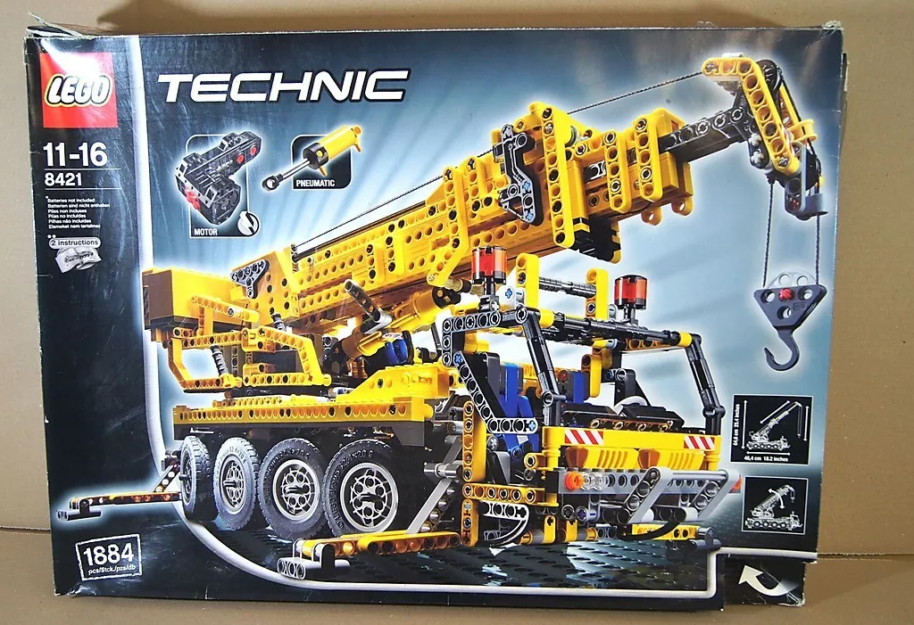 LEGO 8421 TECHNIC MOTORIZED MOBILE CRANE BOXED mv | eBay