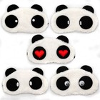 Panda SCHLAFMASKE Augenbinde Schlafbrille Reisemaske Maske Augenmaske NEU&OVP