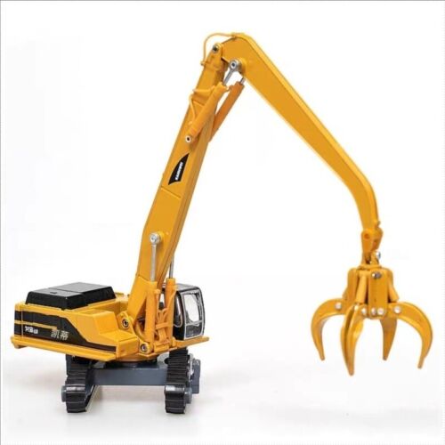 1:87 Grab & Magnet Attachment Crane Construction Equipment Diecast Model Truck - Picture 5 of 9