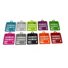 12 BAGUES plastique ouverte pour oiseaux couleur au choix numéroté 2.5/3/4/5mm