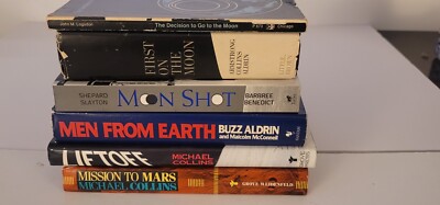 NASA Vtg Books Set Of 6 Various Subjects On Space See Pics Basically Good Condit